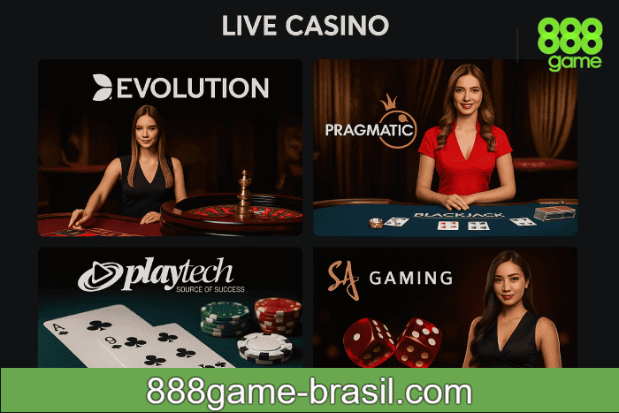 Live Casino 888GAME bônus e prêmios incríveis