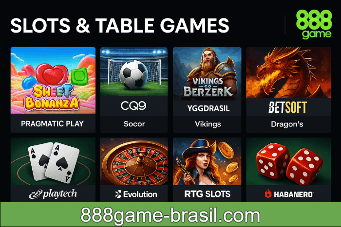 Jogos de caça-níqueis Cassino 888GAME online
