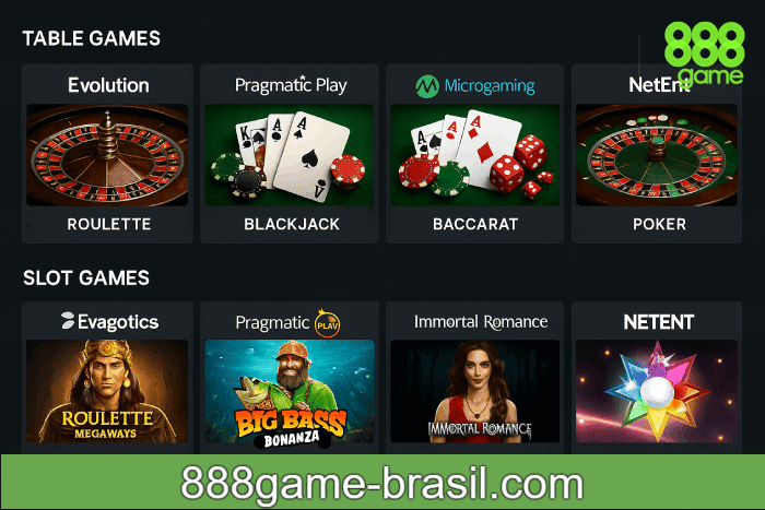 Slots populares Cassino 888GAME bônus e diversão